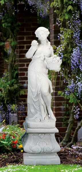 Persephone Greek Goddess Life size Cement Sculpture Garden Statue